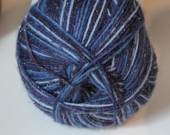 sock yarn West Yorkshire Spinners Signature WYS Silent Night Christmas Sparkle