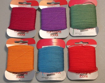2 ply for socks: heel toe reinforcement 5 grams Fortissima more coming SOON