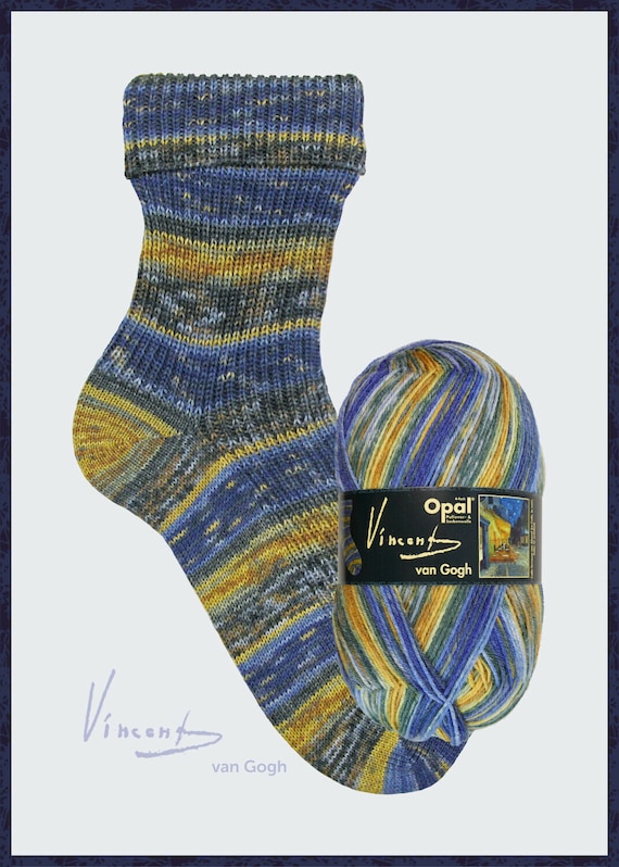 Opal Sock Yarn Van Gogh - Etsy