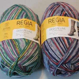 eld23: NEW 6 PLY Lofoten Lofoton Regia Sock Yarn Arne Carlos 04010 04015 -75% wool 25 nylon 150 grams sport weight superwash