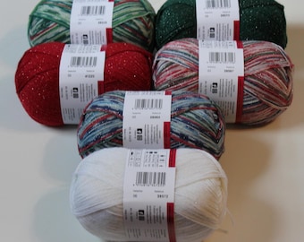 Fortissima sock yarn Christmas 2025 glitter
