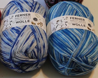 markdown 2021 Christmas colors Ferner Mally only 2 colors remain not-quite-sport weight sock yarn