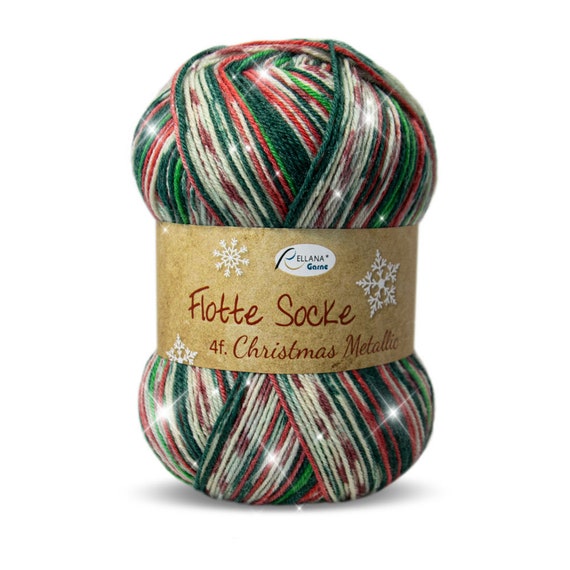 Christmas Sock Wool Glitter (Limited Edition), Yarn