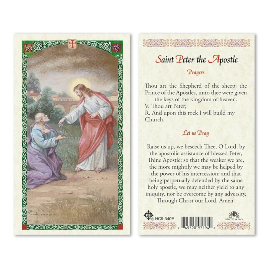 Prayer Card Prayer To Saint Peter The Apostle Laminated HC E Etsy prayer-card-prayer-to-saint-peter-the-apostle-laminated-hc-e-etsy