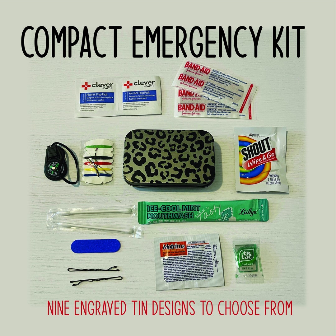 Compact Emergency Kit for Travel Purses Briefcase Bride Etsy