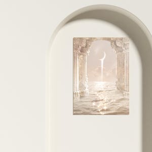 Luna Portal | Print | Moonchild wall decor, Luminous Divine Feminine Artwork