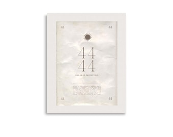 4444 Angel Number Frequency | Pillar of Protection
