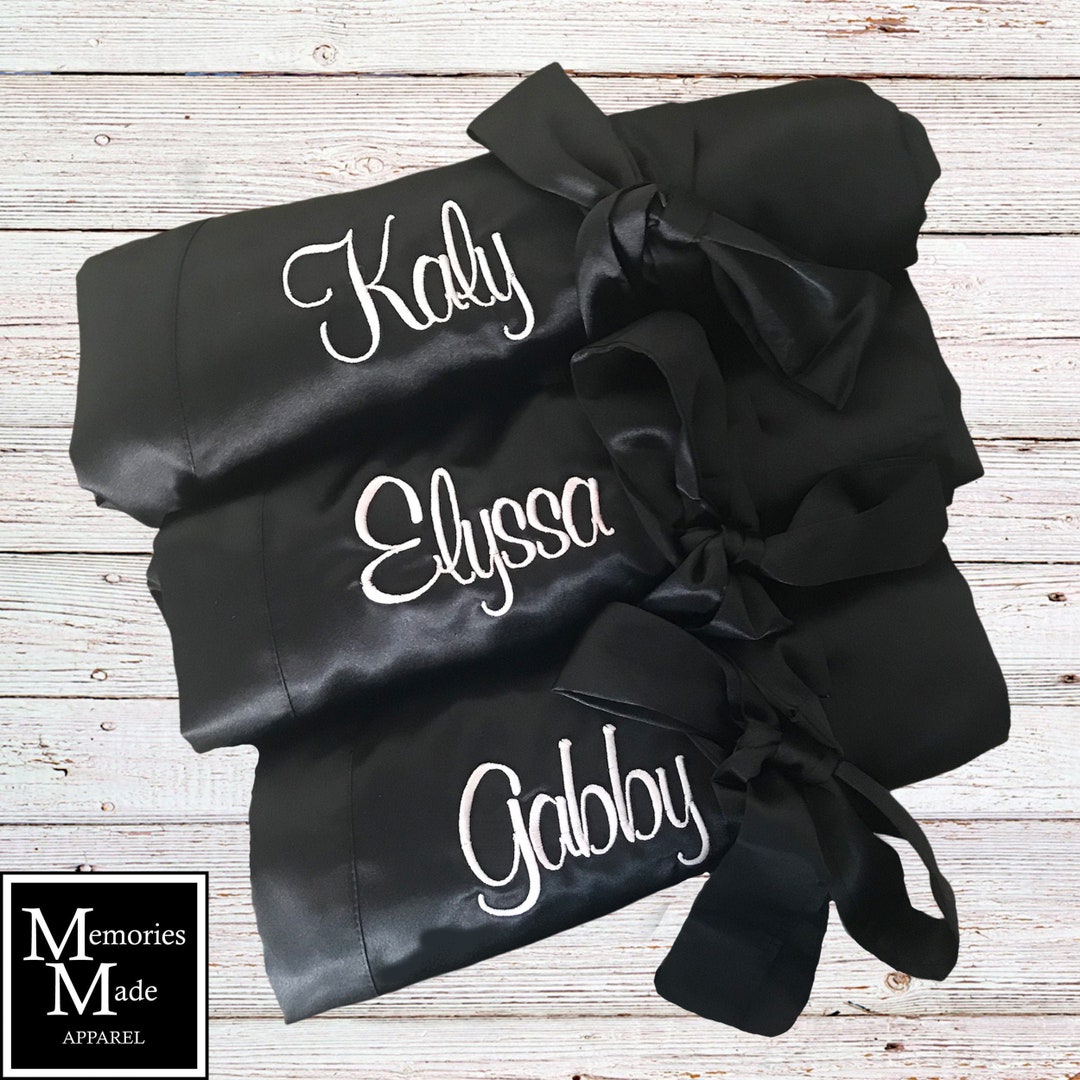 Satin Robe Girls Trip Gift Girls Trip Pajamas Pj's Etsy