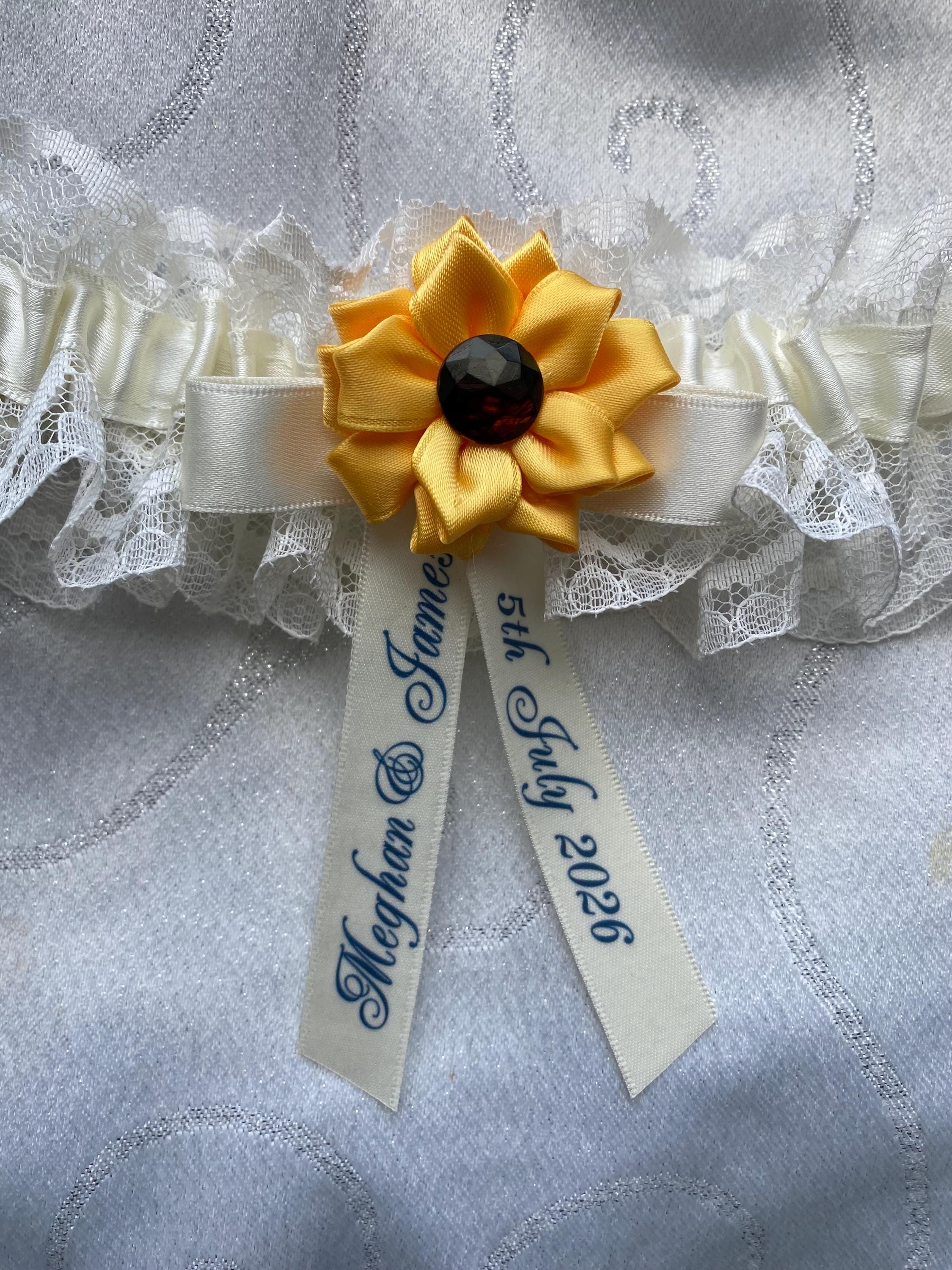 Sunflower Garter Belt - Etsy