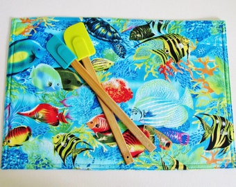 Tropical Fish Placemats (Sold Individually)