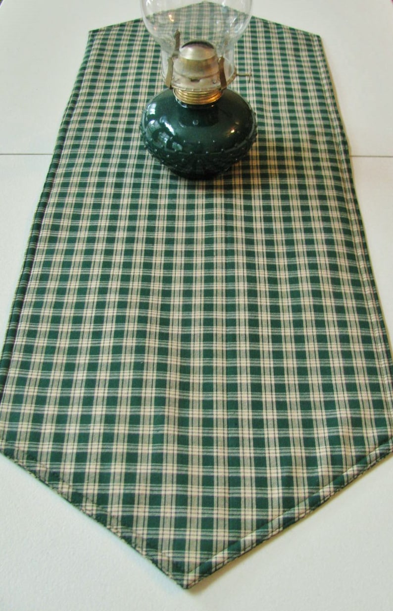 Green Plaid Placemats Sold Individually image 3