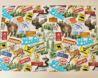 Mountain Adventures Placemats (Sold Individually)