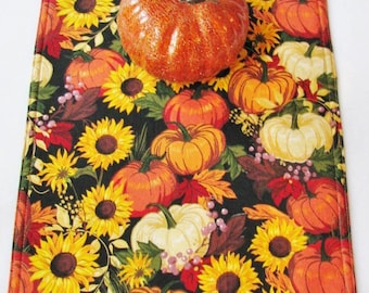Pumpkins & Sunflowers Table Runners (Various Sizes)