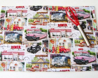 Classic Cars Americana Placemats (Sold Individually)