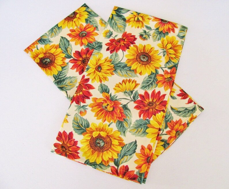 Autumn Floral Placemats Sold Individually image 4