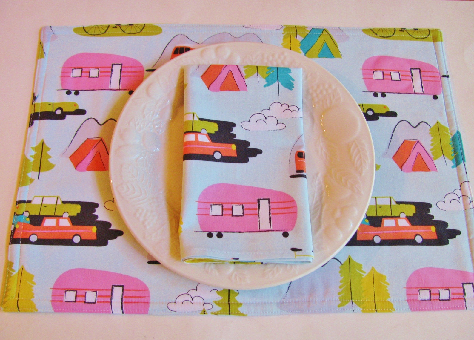 Going Camping Placemats sold Individually Etsy