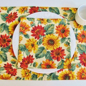 Autumn Floral Placemats Sold Individually image 3