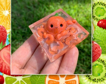 NEW! Iced Orange Octopus