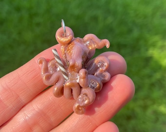 Cola Octopus Pendant