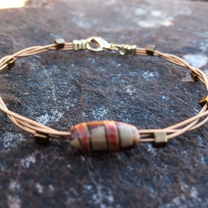 Guitar string bracelet, Recycled bracelet, Music jewelry, Guitar bracelet