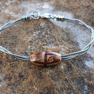 Guitar string bracelet, Recycled bracelet, Music jewelry, Guitar bracelet