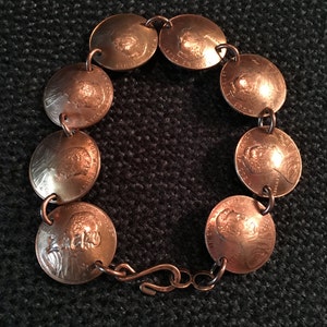 Lucky PENNY Domed Coin Bracelet