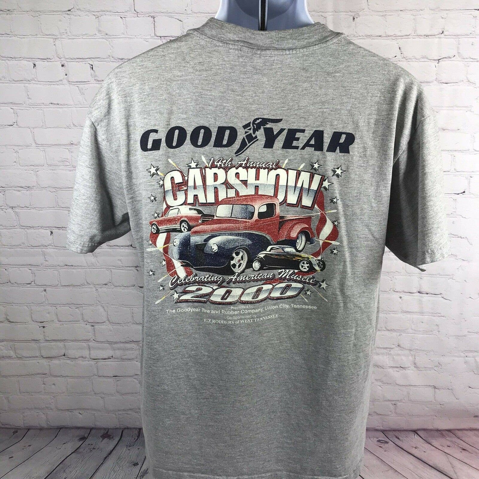 Goodyear Car Show T-shirt 14th Annual Vintage 2000 Graphic - Etsy