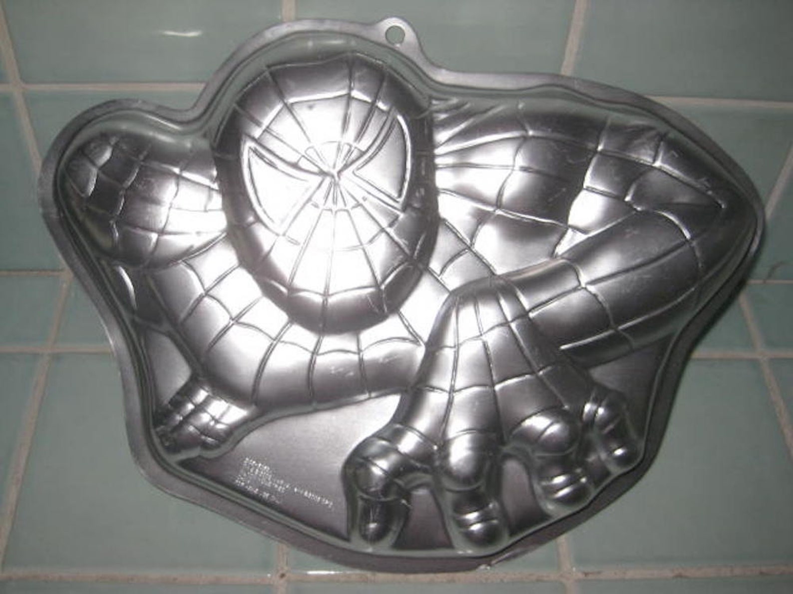 Vintage NOS Wilton Aluminum Spiderman Cake Pan Unused With Etsy