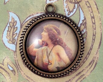 Fairy Bronze Pendant