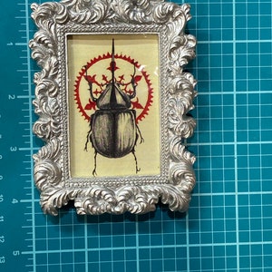 Small Framed Beetle Print image 5