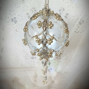 Patroon kerstornament Let it Snow