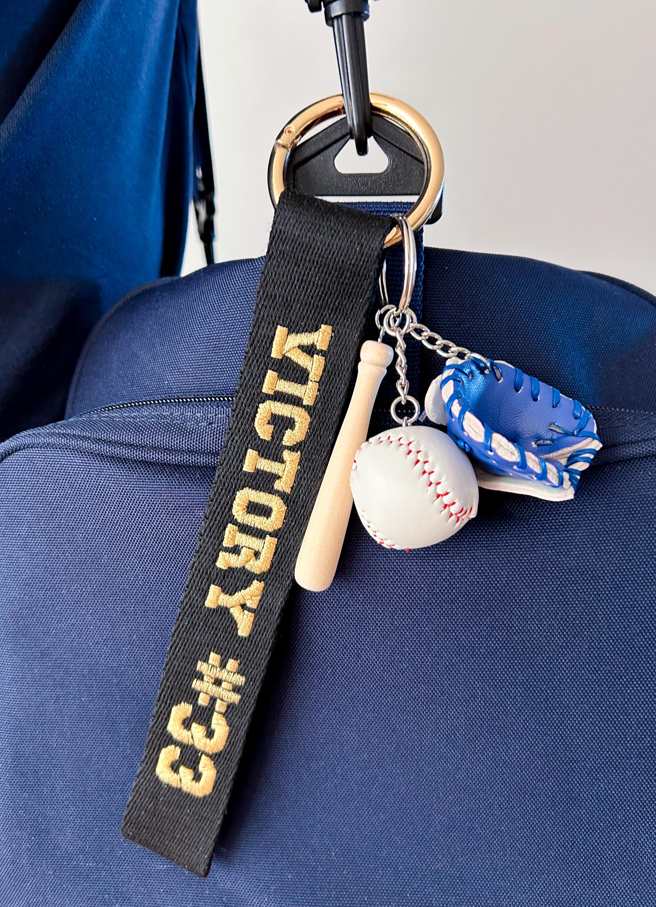 Packer Tag Name Personalized Sports Bag Tag, Backpack Name Tag, Embroidered Keychain ...