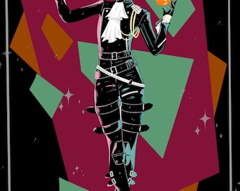 Lio Fotia Promare Art Print