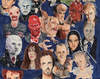 Barkerverse Druck: Hellraiser & Nightbreed Charaktere