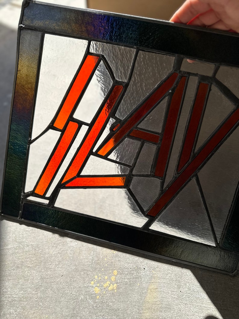 Slay Stained Glass Window Panel image 3