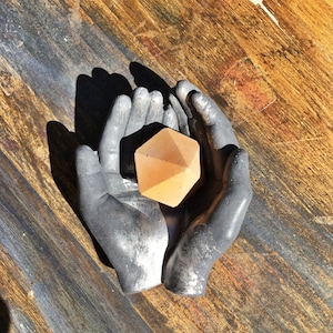 Zilver Vergulde Houtskool Betonnen Handen Catchall Kaarthouder Sieraden Ring Houder Theelichthouder