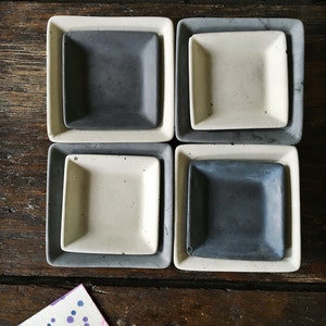 Natural Small Square Catchall Dish image 5