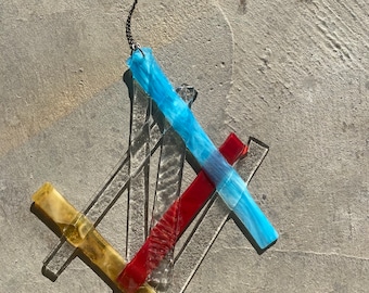 Fused Glass Sun Catcher
