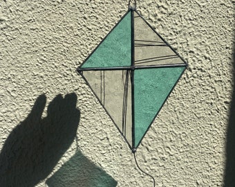 Stained Glass Kite Suncatcher