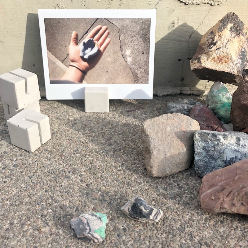 Rock Place Card - Etsy