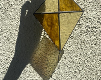 Glas-in-lood Kite Suncatcher