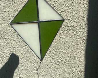 Stained Glass Kite Suncatcher