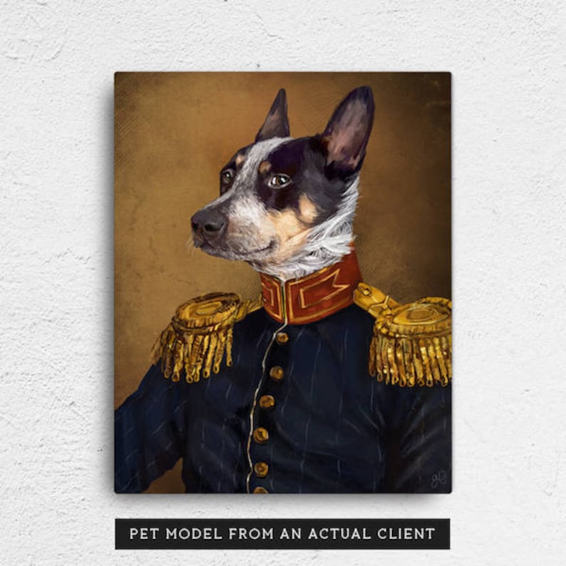 Custom Pet Portrait Portraits Regal Image 0