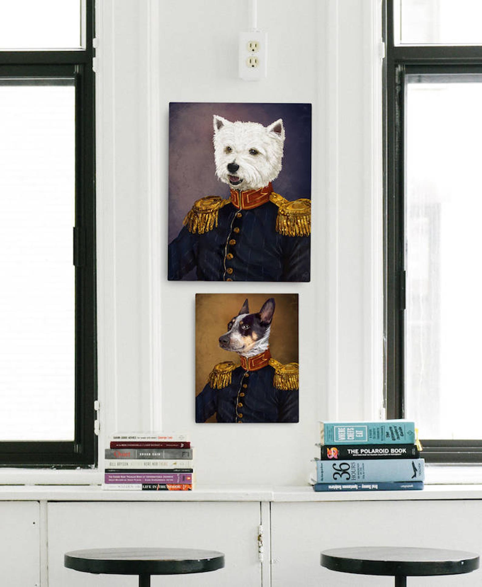 Custom Pet Portrait Pet Portraits Regal Pet Portrait Regal Etsy Canada