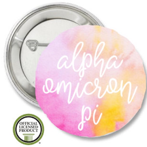 Alpha Omicron Pi Officially Licensed Flag Banner Etsy