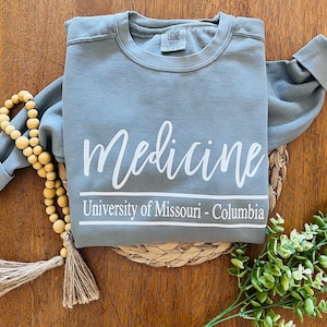 College Degree Sweatshirt, Comfort Colors Sweatshirt, Major Sweatshirt, Graduation Gift