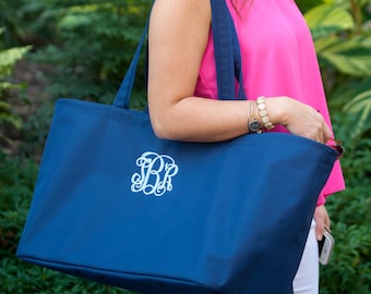 Monogram Ultimate Tote, Monogram Beach Bag, Monogram Tote Bag, Monogram Personalized Large Tote, Teacher Bag, Monogram Teacher Bag