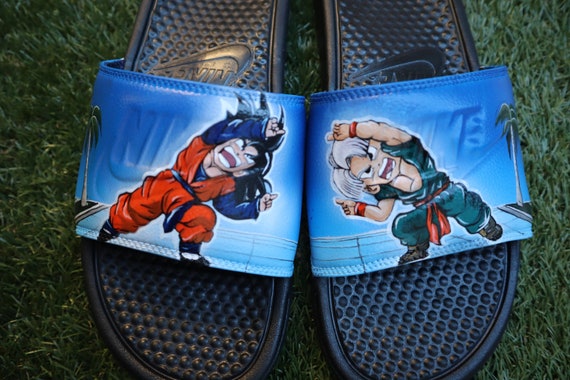 nike custom dbz slides