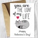 Printable Valentine's Day Card, Funny Cat Valentines Day Card, Cat Loaf ...