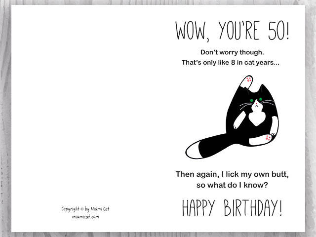 Better With Age 50th Birthday Card | Funky Pigeon